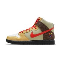 Nike SB Dunk High CZ2205-700 – Limited Edition Skate Shoes | Premium Leather & Suede, Zoom Air Cushioning, Iconic High-Top Design