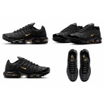 Nike Air Max Plus Black Honey IQ0287-010 TN sneakers with honeycomb pattern upper