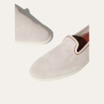 Loro Piana Venice Walk Loafer Men’s Shoes in Classic Beige Suede FAE8124-D06N