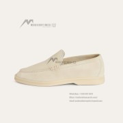 Loro Piana Summer Walk Loafer FAE8124-D06N Dijon Mustard Yellow | Unisex Designer Comfort Shoes