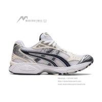 ASICS Gel-Kayano 14 White Silver – Classic Running Sneakers with Gel Technology 1202A056-109