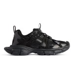 Balenciaga Runner Sneakers 825601W3XCH1000 in Black Mesh Balenciaga Runner Sneakers Black Mesh 825601W3XCH1000 Side View