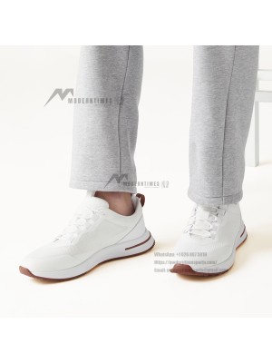 Loro Piana FAM1718-1000 White Sneakers – Luxury Comfort for Everyday Wear