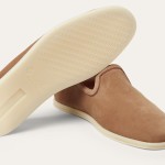 Loro Piana Venice Walk Loafer Men’s Shoes in Dark Birch Suede – Luxury Slip-On FAN1318-H15D