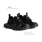 Balenciaga Runner Sneakers Black 825601W3XCH1000 – Men's Chunky Mesh Running Shoes