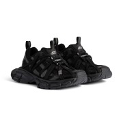 Balenciaga Runner Sneakers Black 825601W3XCH1000 – Men's Chunky Mesh Running Shoes