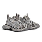 Balenciaga Runner Coffee Brown Chunky Sneakers 778698W3XLL2097 Balenciaga Runner Sneakers Coffee Brown 778698W3XLL2097 Side View