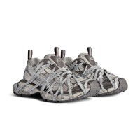 Balenciaga Runner Sneakers 778698W3XLL2097 – Coffee Brown Futuristic Chunky Designer Shoes for Men