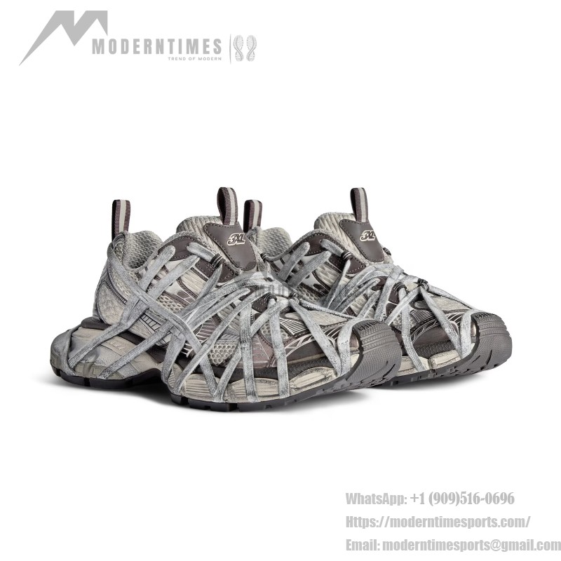 Balenciaga Runner Coffee Brown Chunky Sneakers 778698W3XLL2097 Balenciaga Runner Sneakers Coffee Brown 778698W3XLL2097 Side View