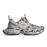 Balenciaga Runner Coffee Brown Chunky Sneakers 778698W3XLL2097 Balenciaga Runner Sneakers Coffee Brown 778698W3XLL2097 Side View