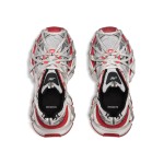 Balenciaga Red White Runner Sneakers – Model 778698W3XLL1261 Balenciaga Runner Sneakers 778698W3XLL1261 red and white futuristic chunky shoes