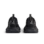 Balenciaga Runner Sneakers 825601W3XCH1000 in Black Mesh Balenciaga Runner Sneakers Black Mesh 825601W3XCH1000 Side View