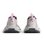 Balenciaga Runner Sneakers Pink Silver – 778697W3XLL9115 Balenciaga Runner Sneakers 778697W3XLL9115 in Pink Silver – Futuristic Mesh Chunky Shoes