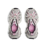 Balenciaga Runner Sneakers Pink Silver – 778697W3XLL9115 Balenciaga Runner Sneakers 778697W3XLL9115 in Pink Silver – Futuristic Mesh Chunky Shoes