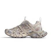 Balenciaga Runner Kith Four.Color 7.0 778697W3XLL9191- Bold Strapped Design with Multi-Layered Beige Tones for a Futuristic Look