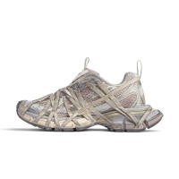 Balenciaga Runner Kith Four.Color 7.0 778697W3XLL9191- Bold Strapped Design with Multi-Layered Beige Tones for a Futuristic Look