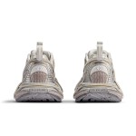 Balenciaga Runner Kith Four.Color 7.0 - Bold Strapped Beige Sneakers for a Futuristic Look Balenciaga Runner Kith Four.Color 7.0 - Beige Sneakers with Criss-Cross Straps