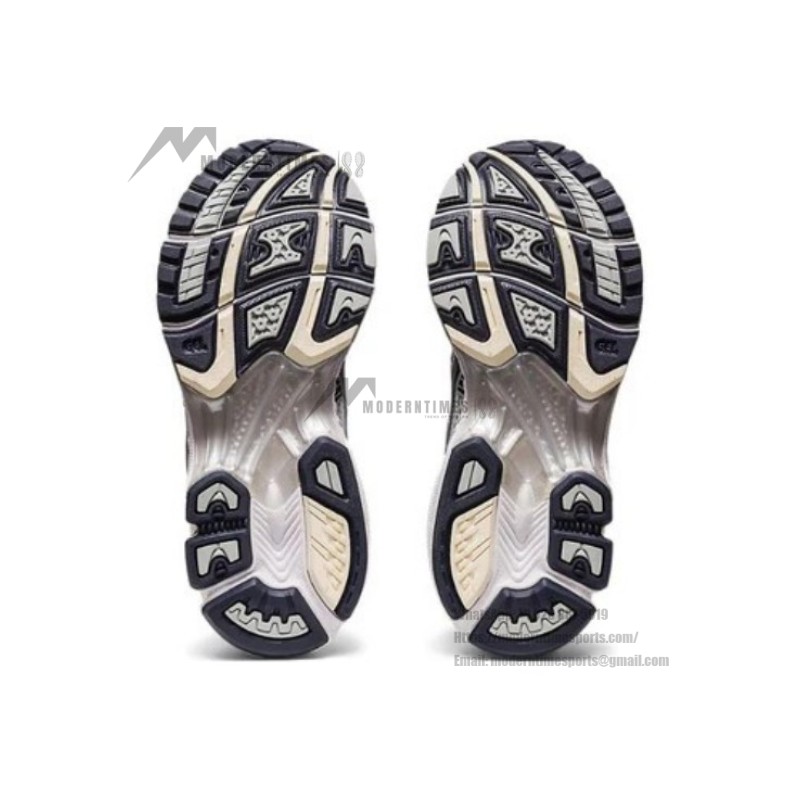 ASICS Gel-Kayano 14 White Silver Sneakers with Gel Cushioning