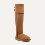 UGG ウィメンズ オーバー ザ ニー ベイリー ボタン ブーツ チェスナット 1007536 - ニーハイブーツ