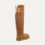 UGG ウィメンズ オーバー ザ ニー ベイリー ボタン ブーツ チェスナット 1007536 - ニーハイブーツ