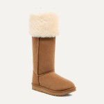 UGG ウィメンズ オーバー ザ ニー ベイリー ボタン ブーツ チェスナット 1007536 - ニーハイブーツ