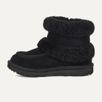  UGG 1143701 レディース オーバーザニーブーツ - 冬のブラックシープスキンブーツ