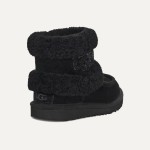 UGG Damen Over The Knee Stiefel 1143701 - Schwarze Schafsleder Winterstiefel