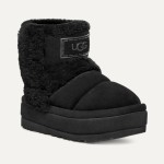 UGG Women's Platform Ankle Boots 1144046 - Black Sheepskin Winter Boots