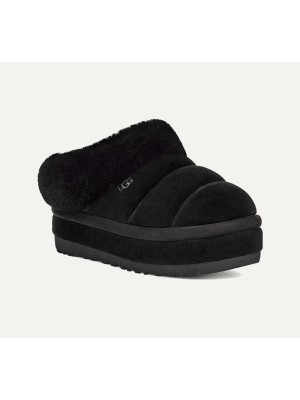 UGG Damen Platform Hausschuhe 1146390 - Schwarzes Schaffell für Winterkomfort und Stil