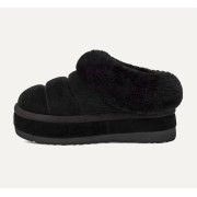 UGG 여성용 플랫폼 슬리퍼 1146390 - 겨울 편안함과 스타일을 위한 블랙 양모 슬리퍼