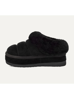 UGG Damen Platform Hausschuhe 1146390 - Schwarzes Schaffell für Winterkomfort und Stil