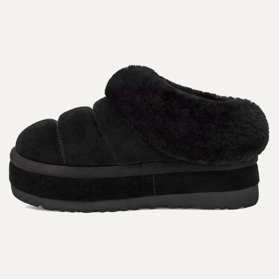 UGG Women's Platform Slipper 1146390 - Black Sheepskin for Winter Comfort and Style