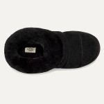 UGG Women's Platform Slipper 1146390 in Black with Sheepskin Lining