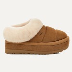 UGG Women's Platform Slipper 1146390 in Chestnut with Sheepskin Lining