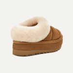 UGG Women's Platform Slipper 1146390 in Chestnut with Sheepskin Lining