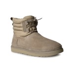 UGG Classic Mini Lace-Up Weather Boot Beige 1120849 - Waterproof Sheepskin Boots for All-Weather Comfort