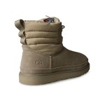 UGG Classic Mini Lace-Up Weather Boot Beige 1120849 - Waterproof Sheepskin Boots for All-Weather Comfort