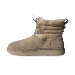 UGG クラシック ミニ レースアップ ウェザーブーツ ベージュ 1120849 - オールウェザー対応の防水シープスキンブーツ