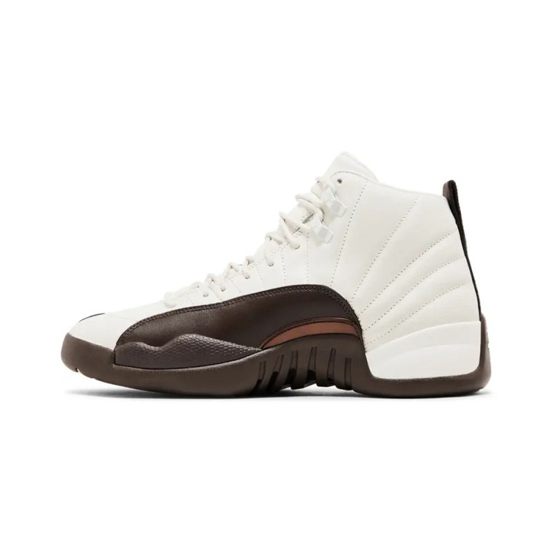 Air Jordan 12 Retro SoleFly FZ5026-100 - 화이트와 바로크 브라운 액센트