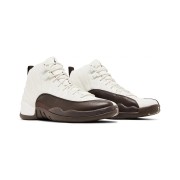 에어 조던 12 레트로 SoleFly FZ5026-100 - 고급스러운 스타일을 위한 클래식 화이트와 풍부한 바로크 브라운 액센트