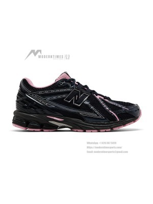 New Balance 1906 U1906RCU Pink Taffy – Unisex Retro Running Shoes | Black Pink Techwear Sneaker with Cushioning & Breathable Mesh