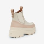 UGG Damen Brisbane Chelsea Stiefel Sea Salt 1143842-SSAL - Wildleder-Plateaustiefel