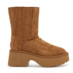 UGG Damen Classic Twin Seam New Heights Plateau Stiefel in Kastanienbraun