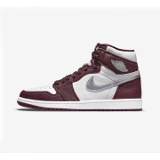 Air Jordan 1 High OG 'Bordeaux' 555088-611 Elegant Bordeaux Colorway, Classic Design