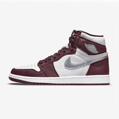 Air Jordan 1 High OG 'Bordeaux' 555088-611 Elegant Bordeaux Colorway, Classic Design