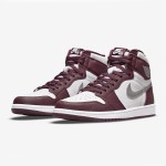 Air Jordan 1 High OG 'Bordeaux' 555088-611 with Elegant Bordeaux Colorway