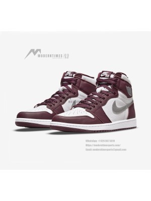 Air Jordan 1 High OG 'Bordeaux' 555088-611 Elegant Bordeaux Colorway, Classic Design