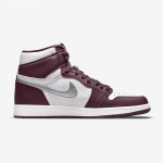 Air Jordan 1 High OG 'Bordeaux' 555088-611 with Elegant Bordeaux Colorway