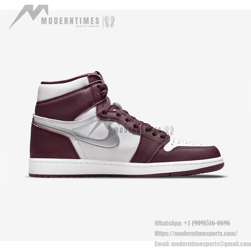 Air Jordan 1 High OG 'Bordeaux' 555088-611 with Elegant Bordeaux Colorway