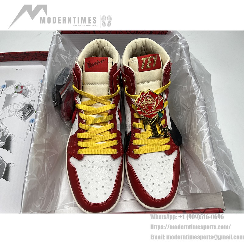 Teyana Taylor x Wmns Air Jordan 1 High Zoom Comfort 2 "A Rose From Harlem" Sneaker